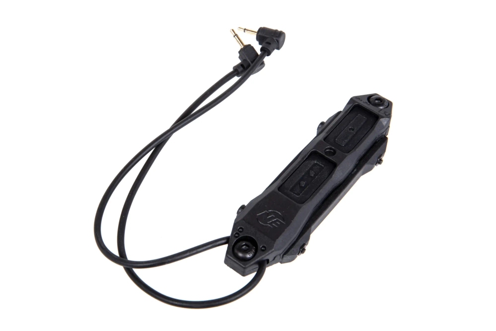 Podwójny włącznik łącznik żelowy (2.5mm) Czarny