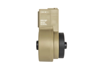 2150 BB AR Style Drum Magazine for M4/M16 Replicas - Dark Earth