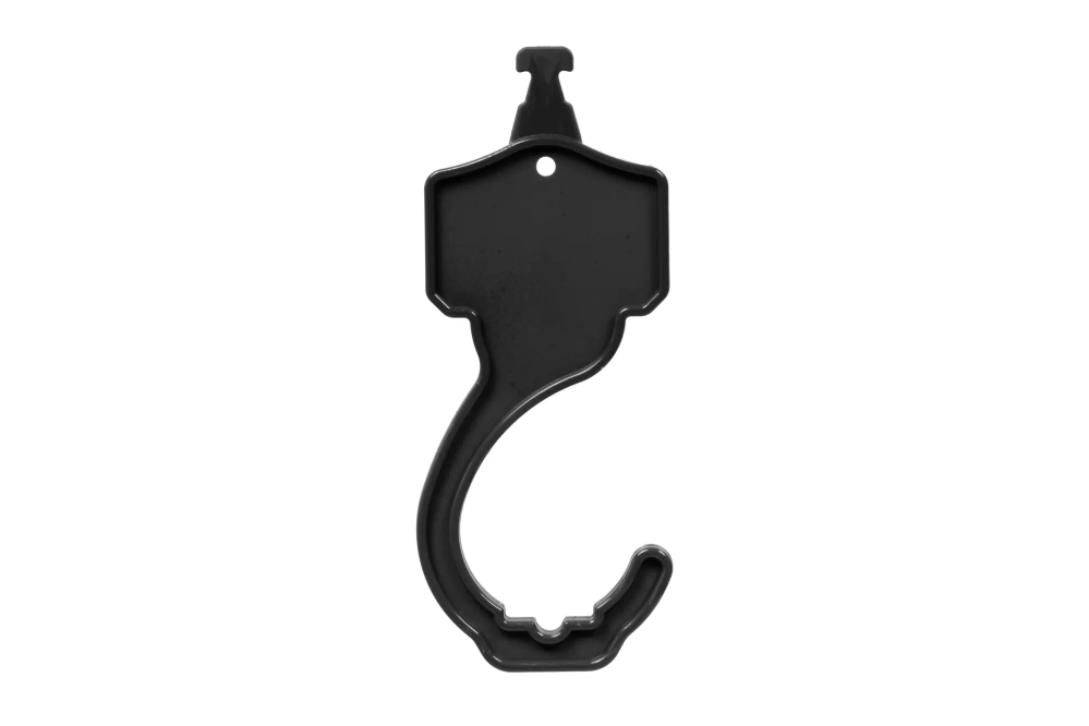 Tactical equipment hook Black
