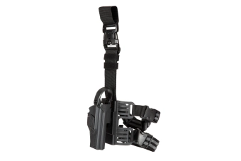 Holster Duty Level III pour pistolets Glock 17 (panneau de cuisse)