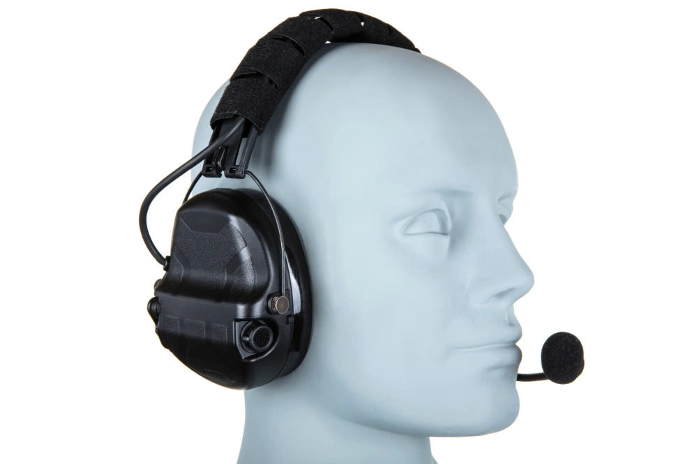 Tac-Sky headset WYS0142A (Siliconen pads) Zwart