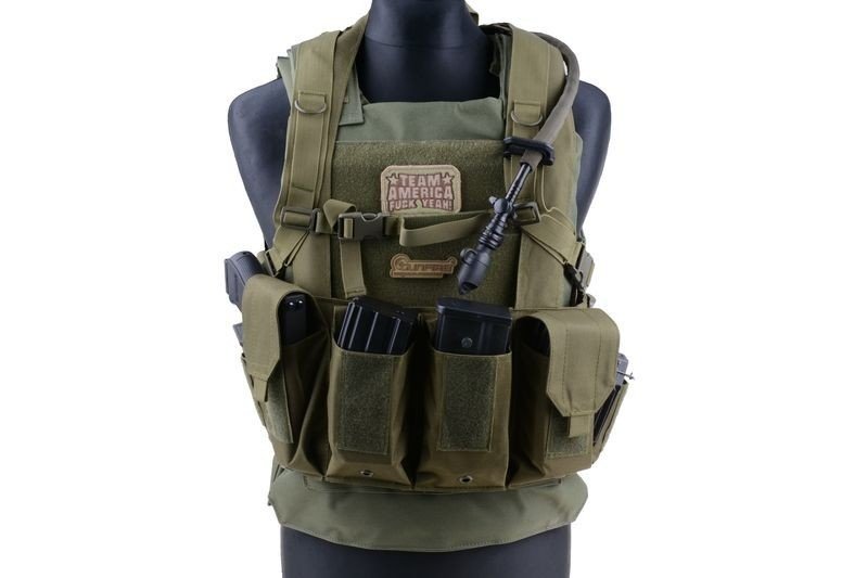 Chest Rig type tactical vest - tan