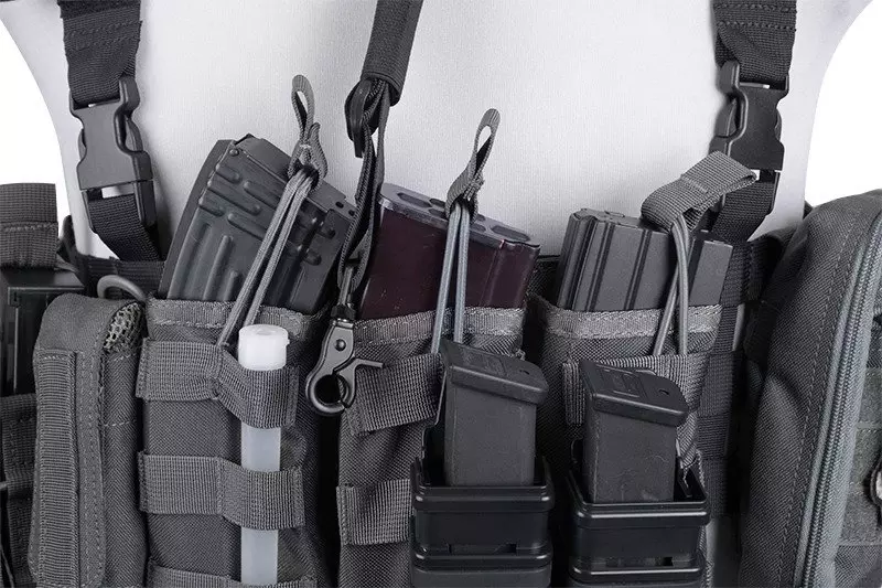 Triple Open I Pouch for AK/M4/G36 Magazines - Ranger Green