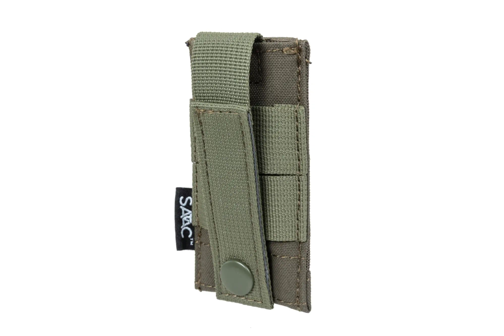 Pojedyncza ładownica typu Open Specna Arms Tactical na magazynki pistoletowe Oliwkowa