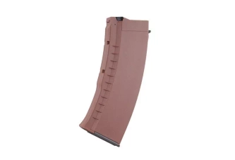Chargeur mid-cap 120 plombs pour répliques G&G GK74 - brun