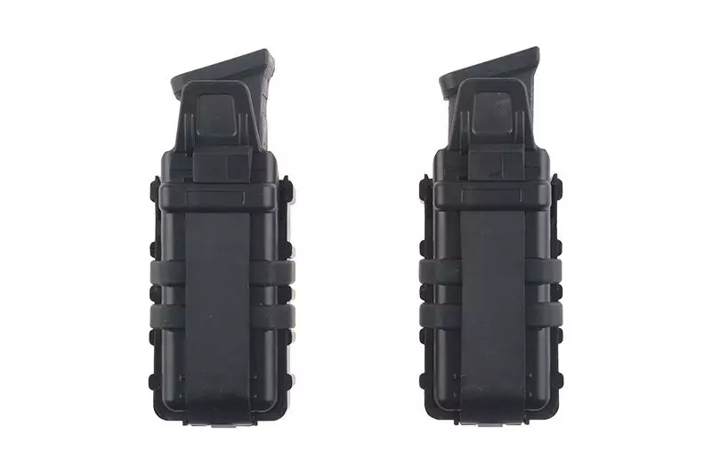 Juego de 2 bolsas FAST (cruz) para cargadores pistola owe - negro 