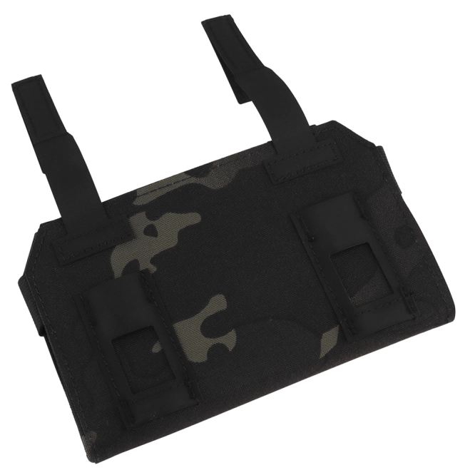 Funda táctica para teléfono Wosport MC Black con soporte plegable