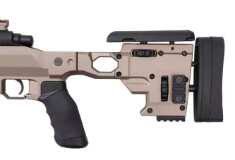 Airsoftová odstřelovací puška MS700 - dark earth