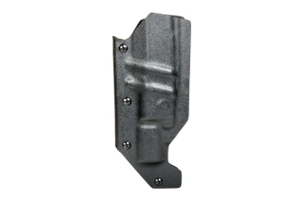 Pouzdro KYDEXowa na zbraní GBB s hořákem X300 a tlumičem (TYP 1) - černá