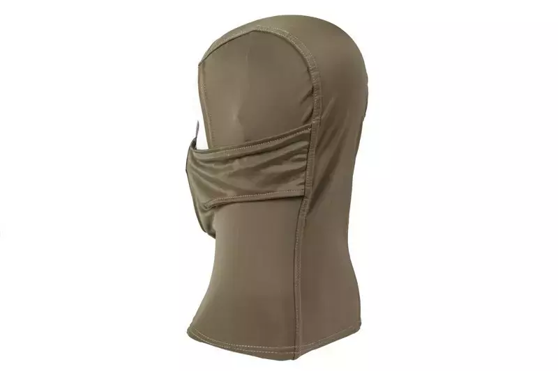 Pasamontañas termoactivo con máscara - verde oliva