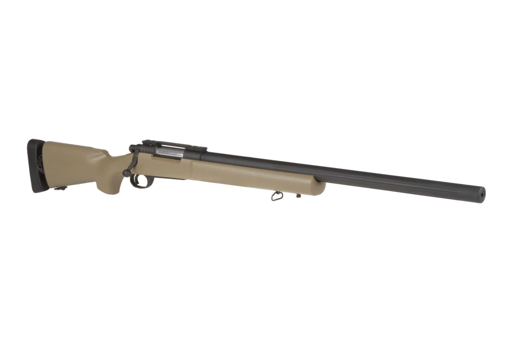 Fusil de airsoft rifle de francotirador del ejército SW-04J (mejorado) - bronceado