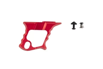 M-LOK/KEYMOD Aluminum Angled Forward Grip - Red