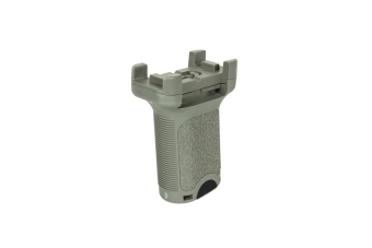 Vertical grip avant pour rail RIS / KeyMod / M-LOK - gris