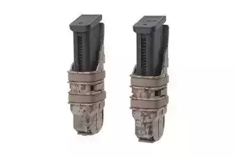 Zestaw 2 ładownic FAST na magazynki pistoletowe - Digital Desert