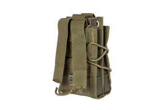 Bardeau double poche fusil - olive