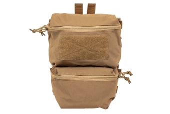 Rugpaneel met MOLLE-systeem voor het V5 PC Wosport tactische vest Coyote Brown