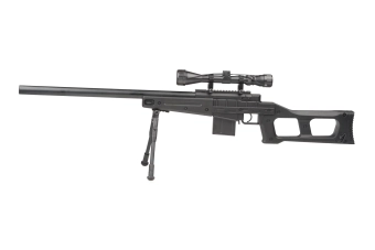 Francotirador de airsoft MB4408D - con linterna y bípode