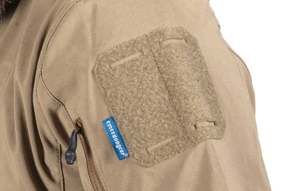 Chaqueta Softshell Emerson Blue Label 'Fog' coyote brown