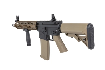 Specna Arms Daniel Defense® MK18 SA-P19 Prime™ Aster II ETU airsoft Carbine with Single Fire Only Chaos Bronze Brushless Motor