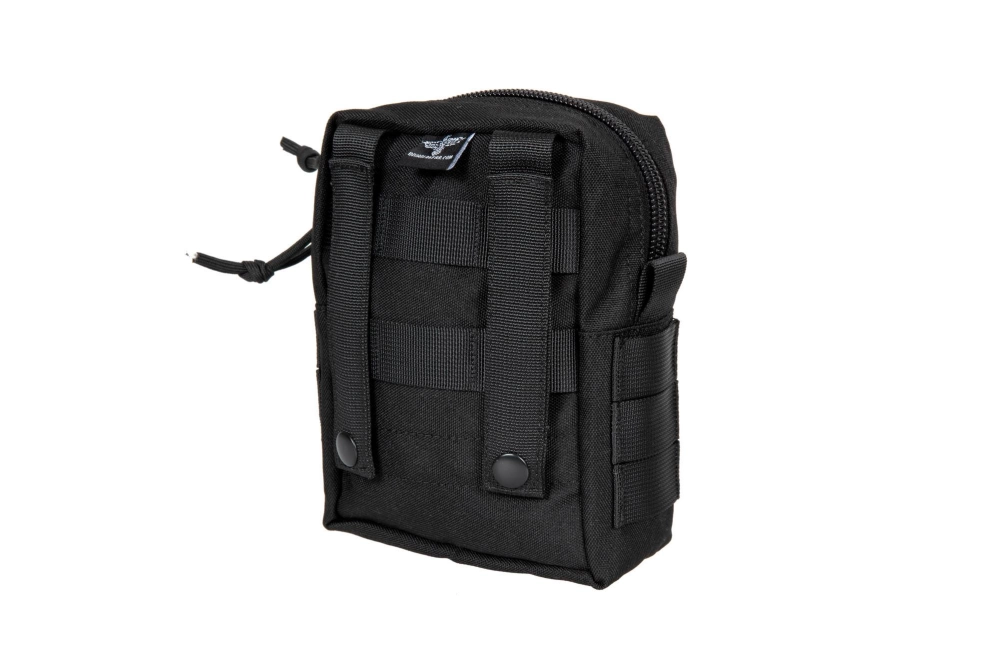 Pochette cargo moyenne MOLLE - noir