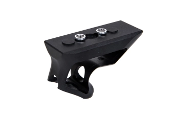 Short CNC angle grip on Keymod Black