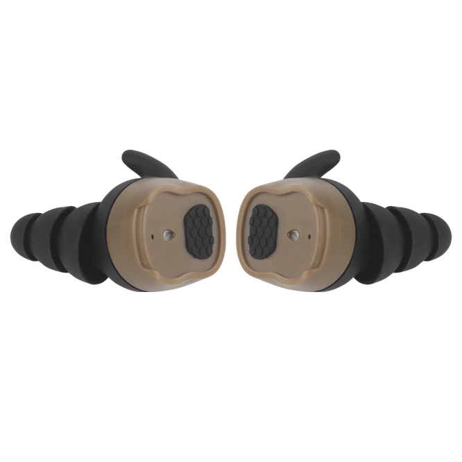 Aktywne douszne ochronniki słuchu Wosport HD-30 Bluetooth Tan