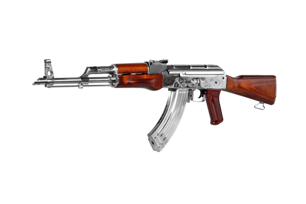 Carabine d'assaut ASG LCT LCKM (acier inoxydable)