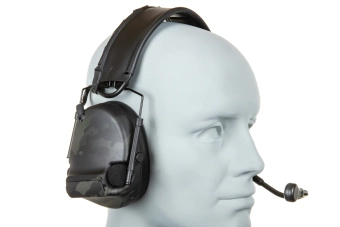 Wosport HD-14 MC Black active ear protectors