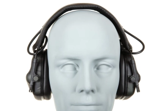 Aktywne ochronniki słuchu Wosport HD-12 wersja IPSC Gen 5 MC Black