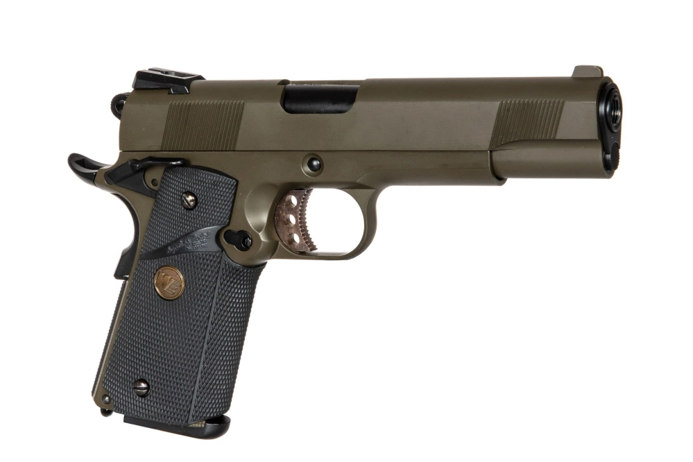 Pistola de airsoft MEU - aceituna