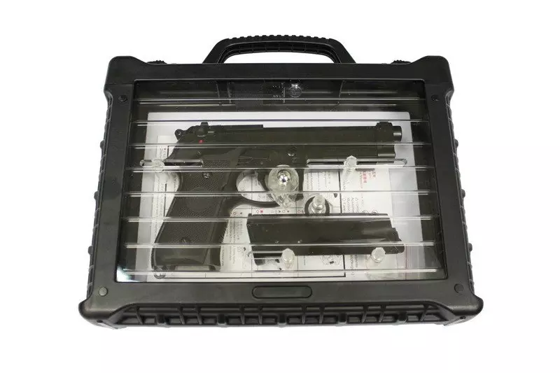 Pistole airsoft WE M9A1 v.2 (LED box) černá (OUTLET)