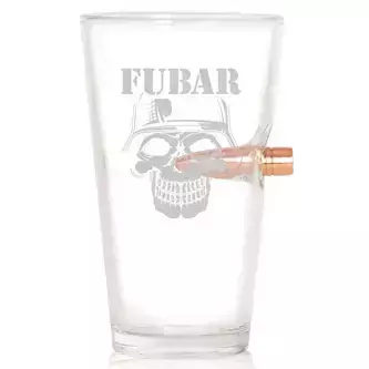 .50 FUBAR Beer Glass