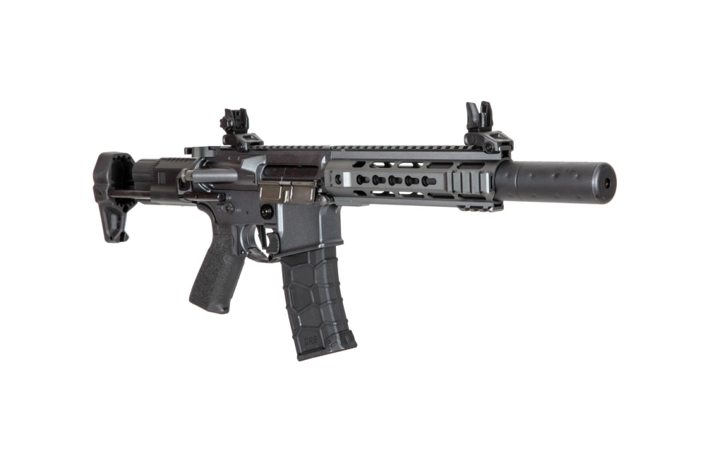 Airsoftová zbraň puškaka Avalon Saber SD - Urban Grey