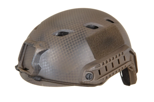 Replica of Emerson Gear FAST type BJ Eco Coyote Brown helmet