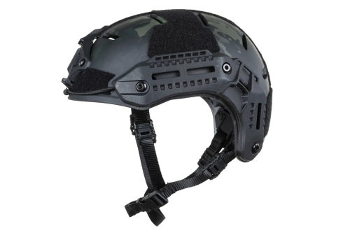 Wosport MK HL-104 helm replica (trainingsversie) MC Zwart