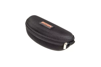 Lunettes de protection ventilées à profil bas - bleu