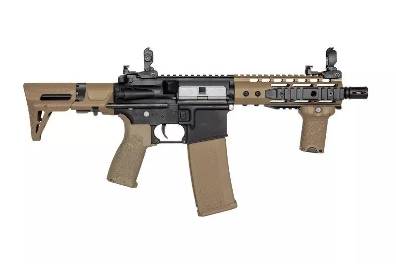 Replika karabinka SA-E12 PDW EDGE™ ASTER™ V2 Custom - Half-Tan
