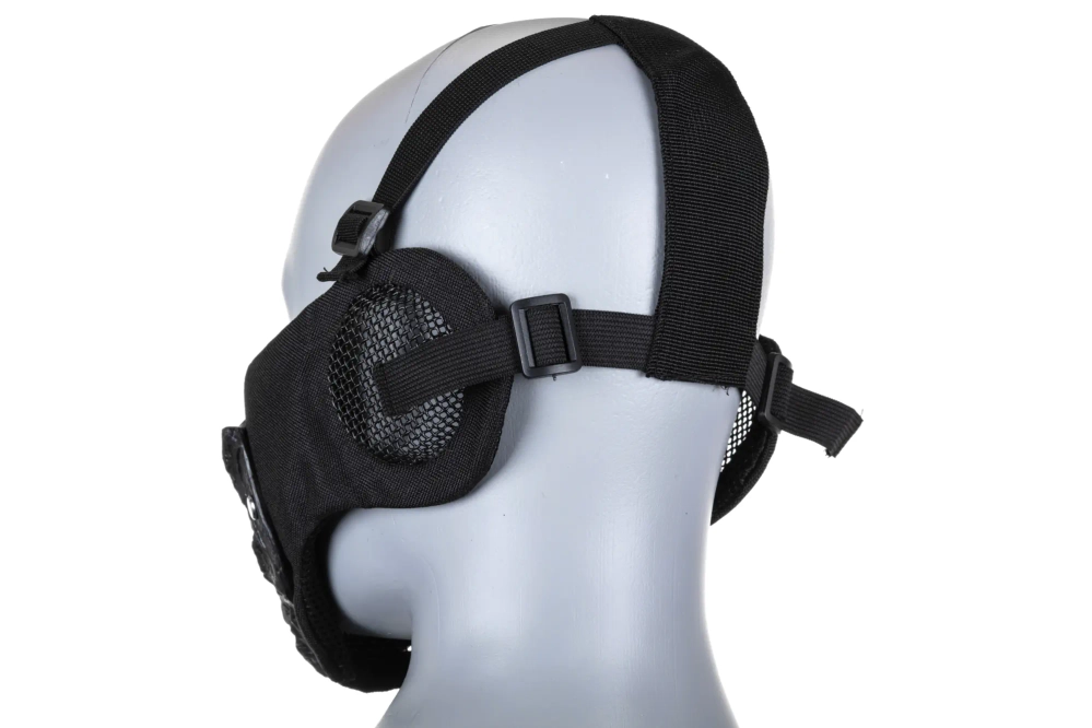 Maska Stalker EVO PLUS Fangs Ear Protection Czarny