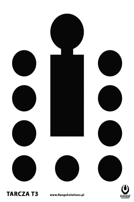 T3 Bulinek schietschijven - 500st