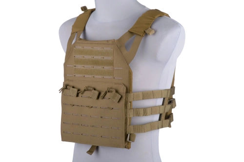 Kamizelka taktyczna typu Jump Laser-Cut - tan