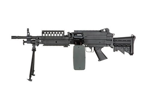 Mitrailleuse airsoft SA-46 CORE™ - noir
