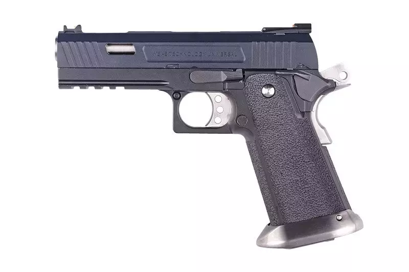 Pistola de airsoft Hi-capun Allosaurus de 4,3 fuerzas - negro