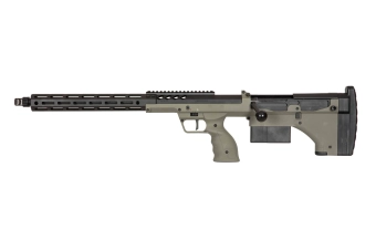 Fusil de airsoft rifle de francotirador Desert Tech SRS-A2/M2 22 (zurdo) - verde oliva"