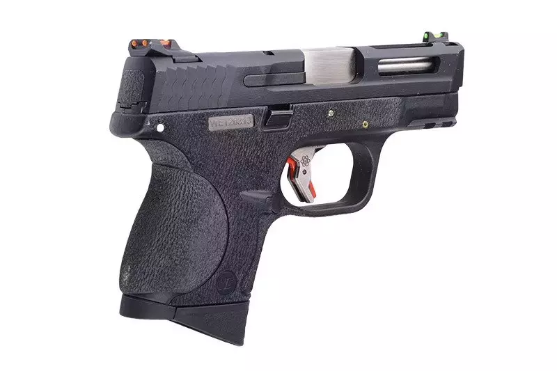 Pistola de airsoft 3.fuerza compacta de 8 MP - Negro