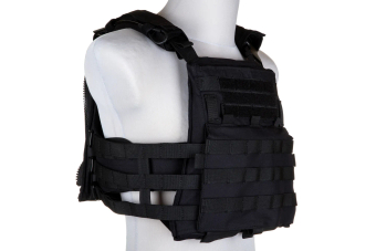 PRIMAL GEAR Chaleco Táctico Porta Placas Trias Negro