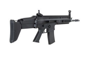 Cybergun x FN HERSTAL SCAR-L airsoft Carabine d'assaut avec holster de transport Noir