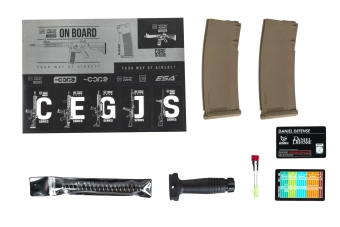 Specna Arms Daniel Defense® MK18 SA-C19 CORE™ HAL ETU™ Gen.2 Chaos Bronze airsoft Carbine