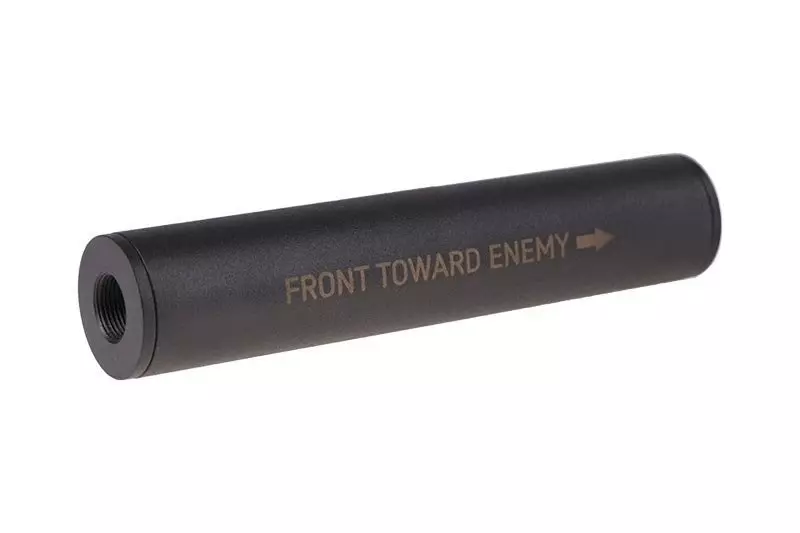 Silenciador Covert Tactical Standard 30x150mm De frente al enemigo""