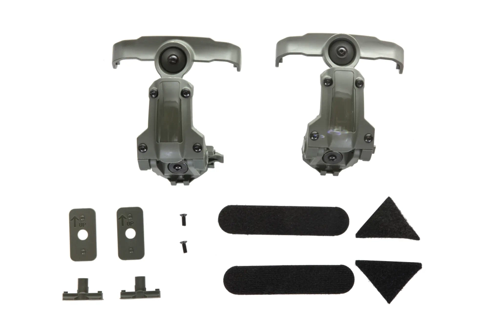 Wosport HD-17-A Gen 6 Tactische Hoofdtelefoon Olijf