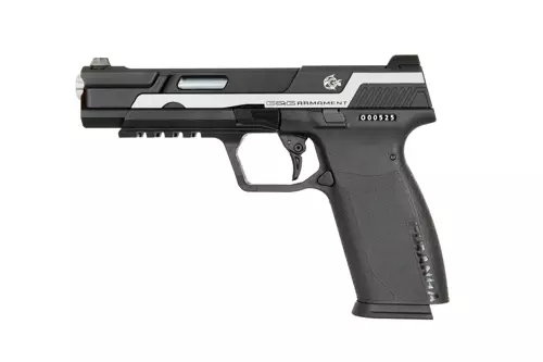 Piranha MK I pistol replica - silver